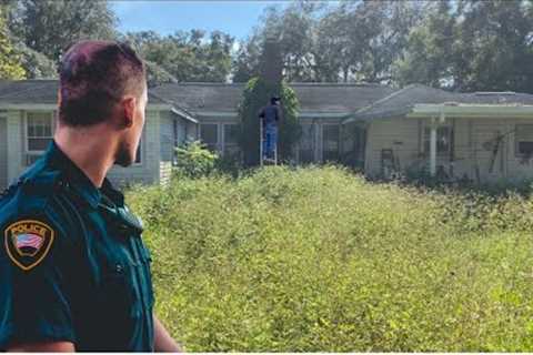 **WARNED! POLICE WILL be CALLED if I Mow THIS Elderly Woman's LAWN!**