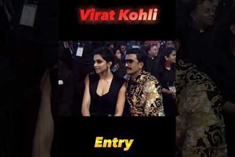 Virat Kohli Entry at awards🔥 audience reaction 🥵 #shorts  #viral