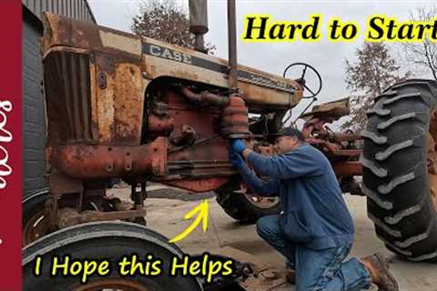 It's a Good Day to Work on Old Tractors