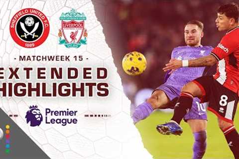 Sheffield United v. Liverpool | PREMIER LEAGUE HIGHLIGHTS | 12/6/2023 | NBC Sports