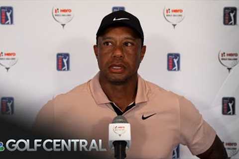Tiger Woods felt 'ready to compete' at Round 1 of Hero World Challenge | Golf Central | Golf Channel