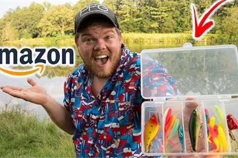 Amazon Cheapest Fishing Kit Challenge