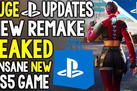 NEW PlayStation Game News and Updates! Big REMAKE Leaked, CRAZY New PS5 Game Revealed + More News