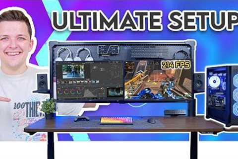 Building the ULTIMATE Gaming Setup! 🤩 [ft. 4090 PC Build, Peripherals, 4K Monitors &amp; More!]