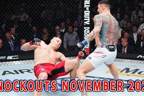 MMA Knockouts of November 2023