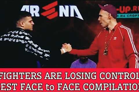 ANGRY STAREDOWNS MMA COMPILATION ☠️ WHEN UFC FIGHTERS LOSE CONTROL - BEST FACE OFF 2023