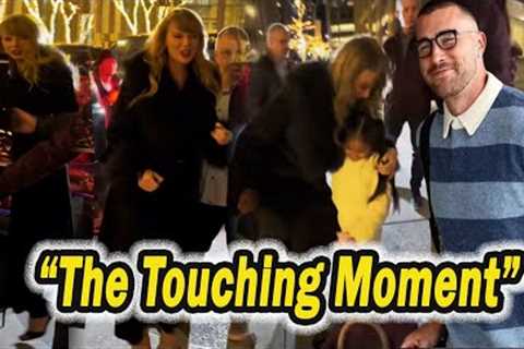 The touching moment! Taylor Swift Step Away from Security to Greet and Hug a Young Swiftie in NYC