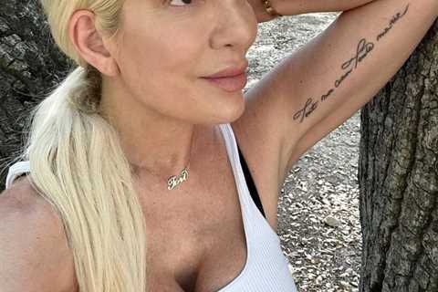 Tori Spelling Shows Off Tattoo with Deep Meaning Amidst New Romance