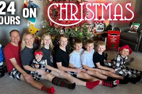 24 Hours with 7 Kids on Christmas 2022