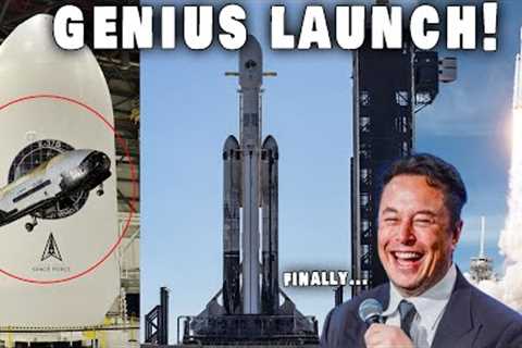 It's mind-blowing! SpaceX is to launch spaceplane on Falcon Heavy, NASA finally realized...
