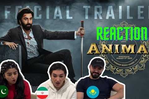 ANIMAL Trailer REACTION | Ranbir Kapoor | Sandeep Reddy Vanga | Foreigners REACT | 4 Idiots React
