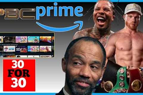 BREAKING UPDATE: AMAZON PRIME DEAL INCLUDES GERVONTA TANK DAVIS &amp; CANELO ALVAREZ DOCUMENTARY..