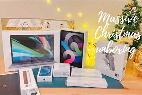 Massive Apple Christmas Unboxing 🎁🎄ASMR