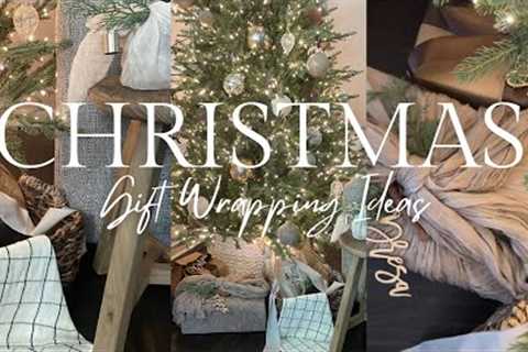 5 EASY CHRISTMAS GIFT WRAPPING IDEAS | GIFT IDEAS