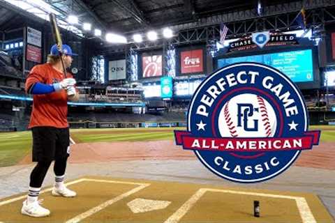 Hitting in the Perfect Game All-American Classic HOME RUN CHALLENGE