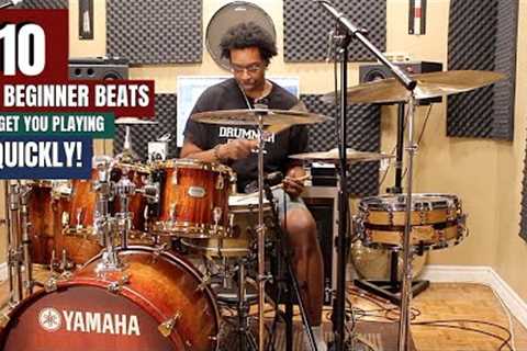 10 Beginner Beats To Get You Playing Quickly!