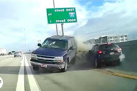40 Idiot Drivers Caught On CCTV Camera