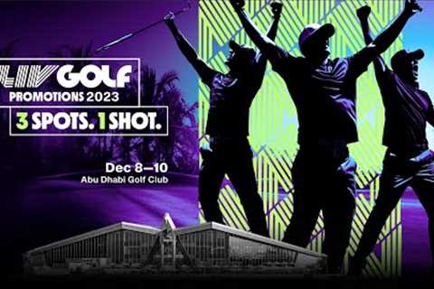 LIV Golf PROMOTIONS 2023 | Round 2 | December 9 2023, Abu Dhabi Golf Club
