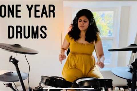 1 Year of Drum Progress - Adult Beginner