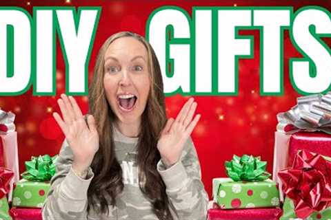 40+ Christmas Gift Ideas you can make THIS weekend! Handmade gift ideas and gift baskets