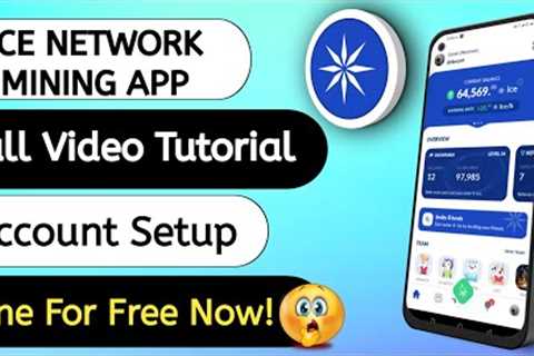 Ice Network Free Crypto Mining App: Account Setup And Full Review In 3 Steps