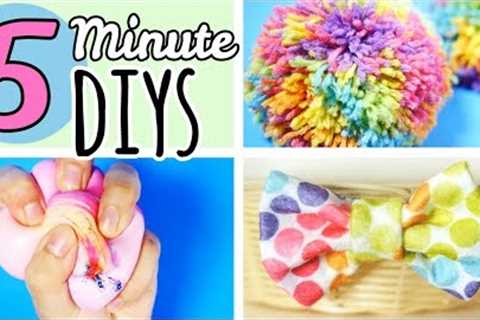 5 Minute Crafts To Do When You're Bored | Easy DIYS