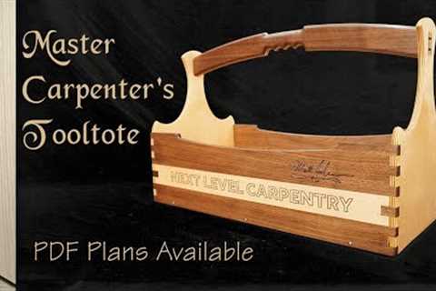 Master Carpenter's Tool Tote Build
