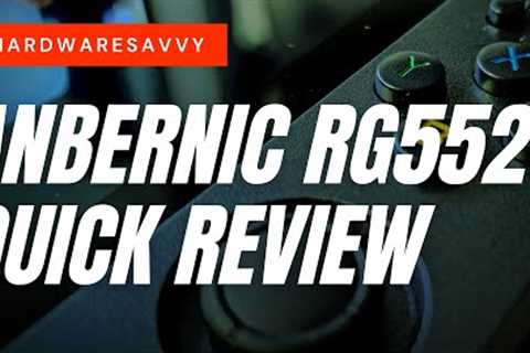 Better than the Steam Deck for retro games? | Anbernic RG552