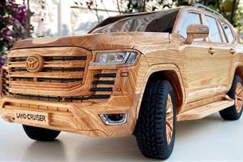 Wood Carving - 2023 Toyota Land Cruiser LC300 - Woodworking Art