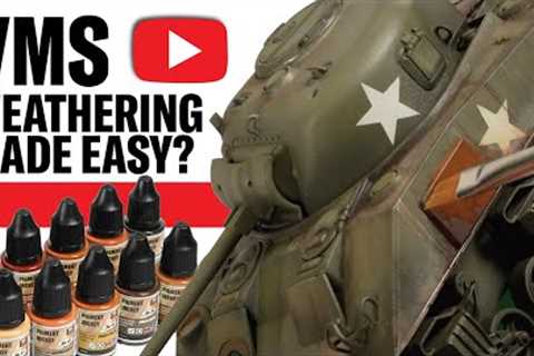 VMS weathering products - WHAT the fuss about? ! Review and Tutorial of their PIGMENT Jockey line