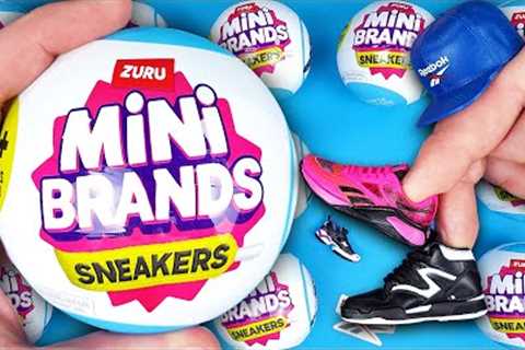 Opening The Mini Brands Sneakers Series