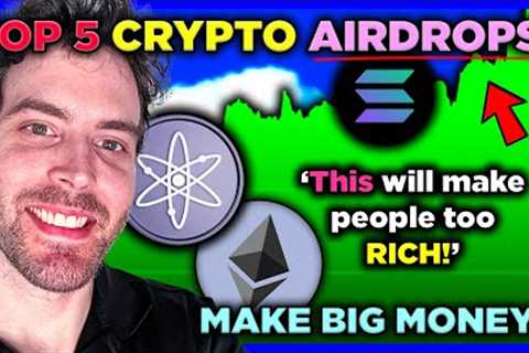 MAKE MILLIONS w Crypto Airdrops! (explained in under 10 minutes)