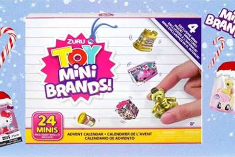 UNBOXING THE TOY MINI BRANDS 2023 ADVENT CALENDAR!