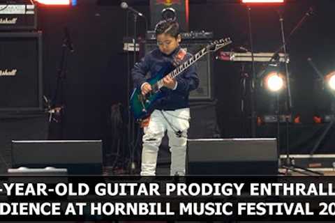 9-year-old guitar prodigy enthralls audience at Hornbill Music Festival 2023