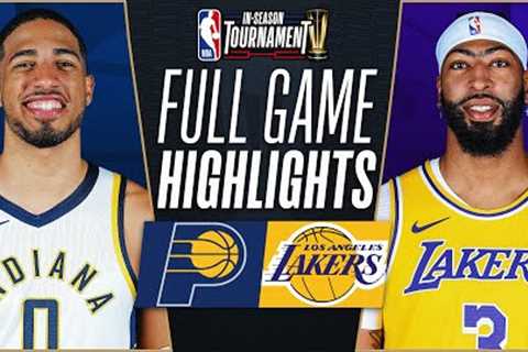 PACERS vs LAKERS | NBA IN-SEASON TOURNAMENT CHAMPIONSHIP 🏆 | FULL GAME HIGHLIGHTS | December 9,..