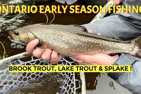 Early Season Ontario Trout Fishing | NEW 2024 VIDEO