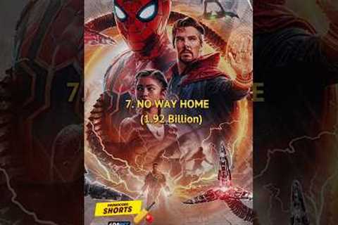 Top 10 Highest Grossing Movies In The World 🌍🤩 #shorts #movies