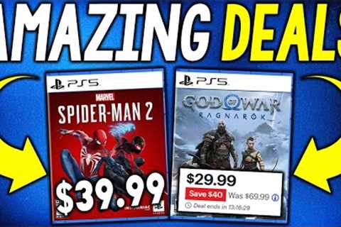 Amazing NEW PS5/PS4 DEALS, PS5 Exclusive Game DLC Update + More PlayStation News
