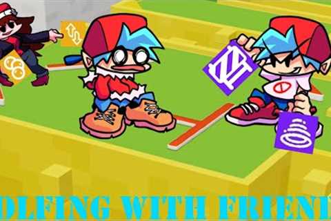 Golfing with friends PART 1 - Putt Party