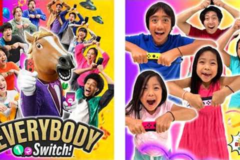Parents vs Kids with Nintendo's Everybody 1-2 Switch!