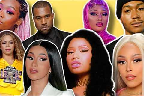 BOTCHED FACE FANS PUSH MS PURGE MASK! Kanye GAGS NICKI! Beyonce IS OVA WIT VISUALS! Megan CHARTS???