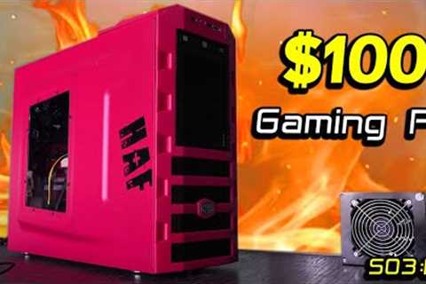 Turning $100 into a HIGH-END Gaming PC - S3:E2 DOUBLE or NOTHING