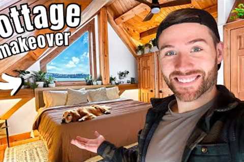 Cottage Bedroom Makeover (full DIY renovation)
