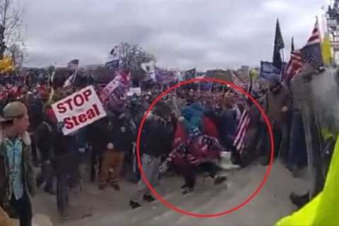 Capitol Police Accused of Brutally Shoving Elderly Woman Down Stairs
