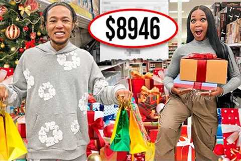 ULTIMATE SHOPPING SPREE WITH NO BUDGET CHALLENGE! VLOGMAS DAY 8