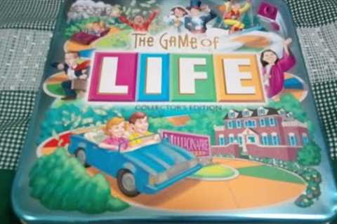 Unboxing LIFE Collectors Edition board Game