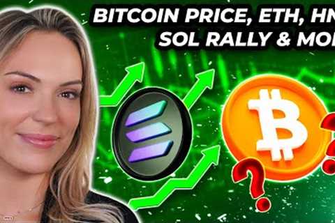 Crypto News: Bitcoin Price, SOL Rally, ETH, PYTH, HNT &amp; MORE!!