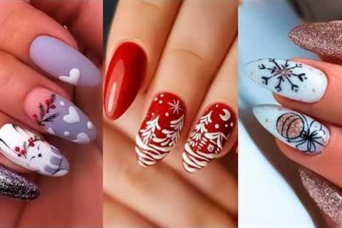 Nail Art Designs 2023❤️💅 Best Nail Art | WINTER Nail ART design | Simple Nail Art Ideas  #660