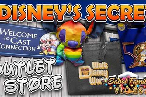 DISNEY’S SECRET OUTLET STORE Merch Tour | Cast Connection - HUGE New Merch Drop | Walt Disney World