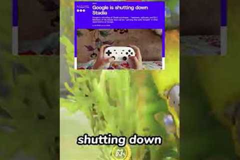 Google Stadia Shutting Down In 2023! #shorts #Short